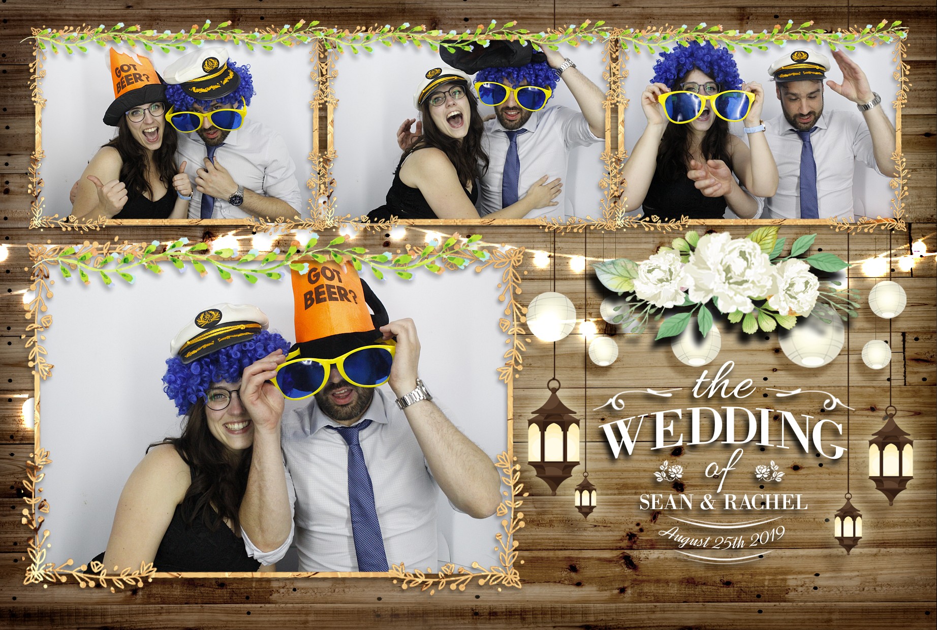 Sam & Rachel's Wedding | View more photos from the event at gallery.myphotoboothexperience.co.uk/u/MyPhotoBoothExperienceLtd/Sam-Rachels-Wedding